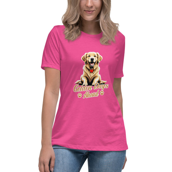 Golden Days Ahead, Women's Relaxed T-Shirt